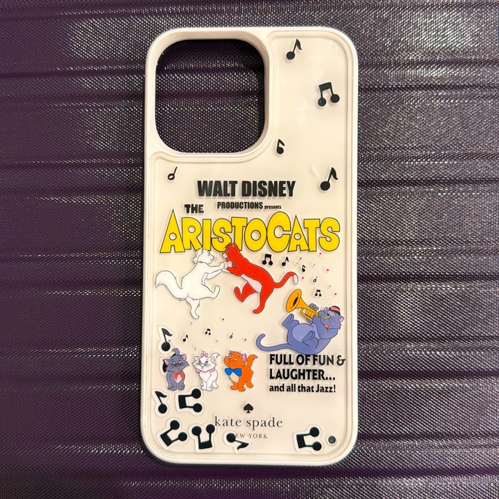 Disney X Kate Spade New York Aristocats iPhone 14 Pro Max Case